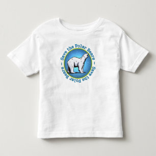 Save the Polar Bears Toddler T-Shirt