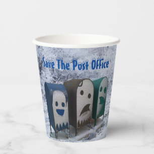 Save The Post Office Paper Cups