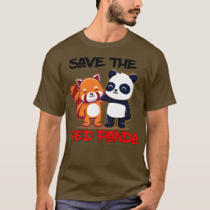 Save the rad panda Cute T-Shirt