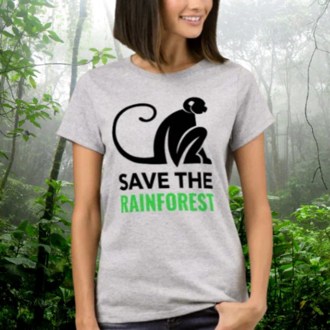 Save The Rainforest T-Shirt (Creator Uploaded)