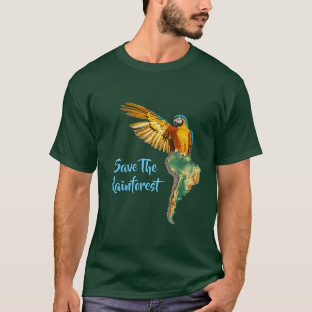 Save The Rainforest T-Shirt (Front)