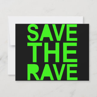 Save the rave green NU RAVE raver 80s scene