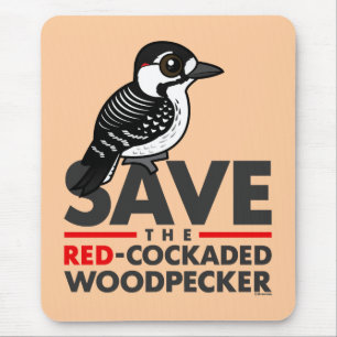 Save the Red-cockaded Woodpecker Mouse Pad