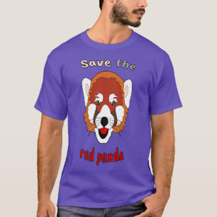 save the red panda 1 T-Shirt
