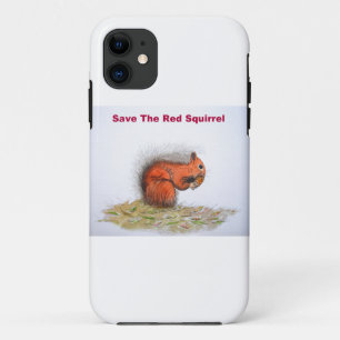 Save the red squirrel Case-Mate iPhone case