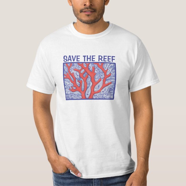 Save the Reef Happy Fish T-shirt (Front)