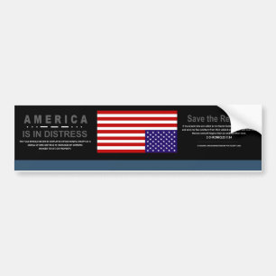 Save the Republic bumper sticker