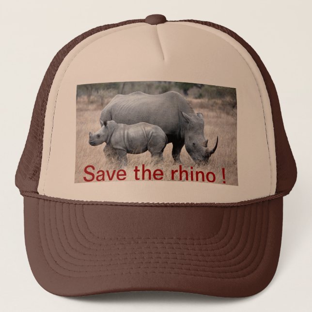 Save The Rhino Hat (Front)