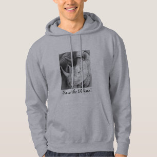 Save the Rhino Hoodie Sweatshirt