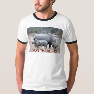 Save the rhino ! T-Shirt