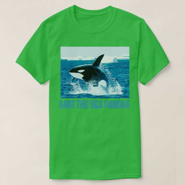 Save The Sea Pandas save the sea pandas now 6 T-Shirt (Design Front)