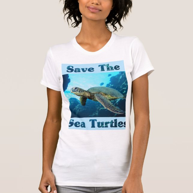 Save the Sea Turtles T-Shirt (Front)
