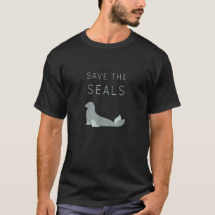 Save The Seals Shirt Animal Rights Activist Nature