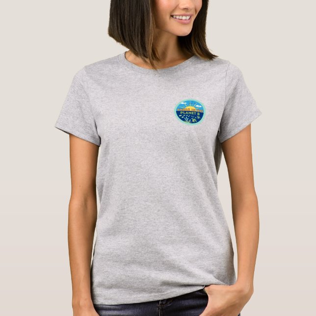 Save the Seas Turtle and Fish T-Shirt (Front)