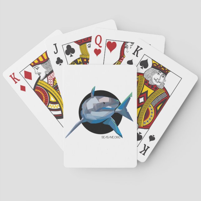 SAVE THE SHARKS CARD DECK (Back)