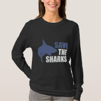 Save The Sharks, Save The Fins activist shirt