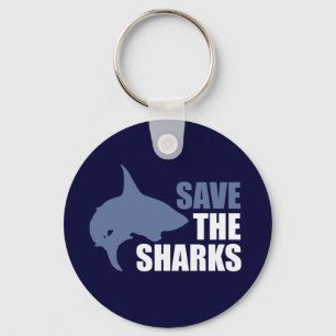 Save The Sharks, Save The Fins Key Ring