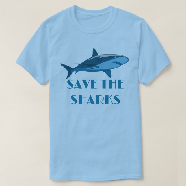 Save the Sharks T-Shirt (Design Front)