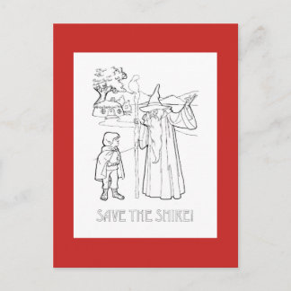 SAVE THE SHIRE (TM) Postcard