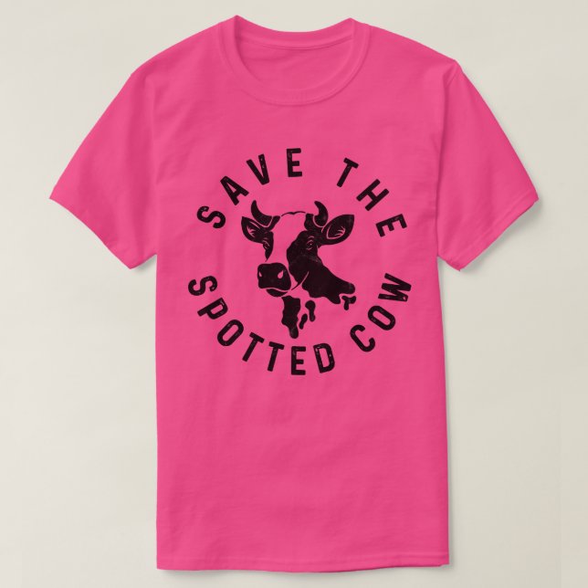 Save the spotted cow T-Shirt (Design Front)