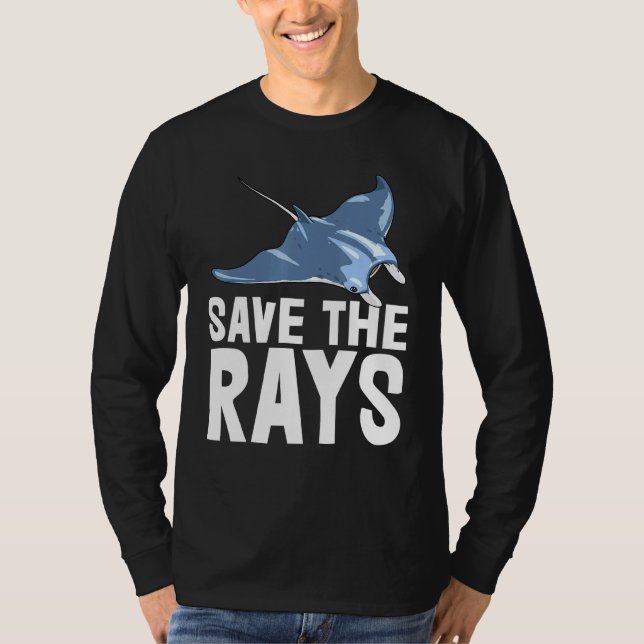 Save The Stingray Ocean Tees Manta Stingray Sea Fi (Front)