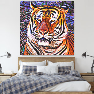 Save The Tigers Canvas Print