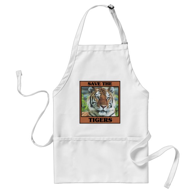 Save the Tigers Standard Apron (Front)