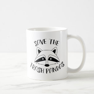 Save The Trash Pandas Coffee Mug