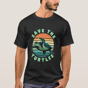 Save The Turtles Animal Turtle Pet Lover (3) T-Shirt