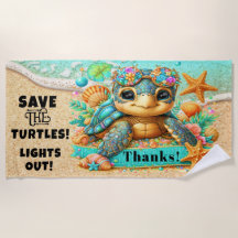 SAVE THE TURTLES 