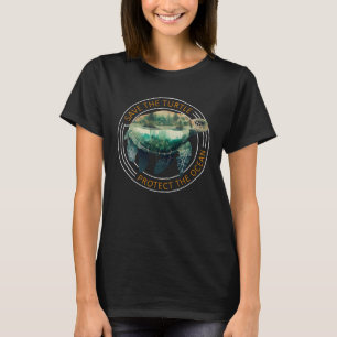 Save the Turtles Save the Ocean Environmental Care T-Shirt