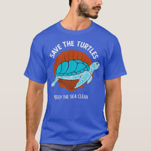 Save The Turtles Sea Turtle Ecology T-Shirt