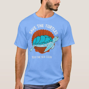 Save The Turtles Sea Turtle Ecology T-Shirt
