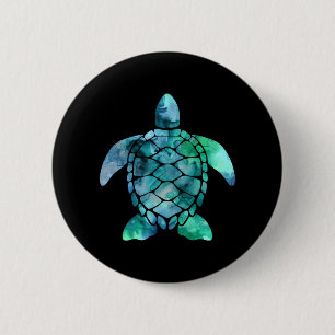 Save The Turtles Sea Turtle Ocean Animals Sea Turt 6 Cm Round Badge