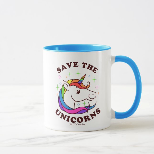 Save The Unicorns Mug (Right)