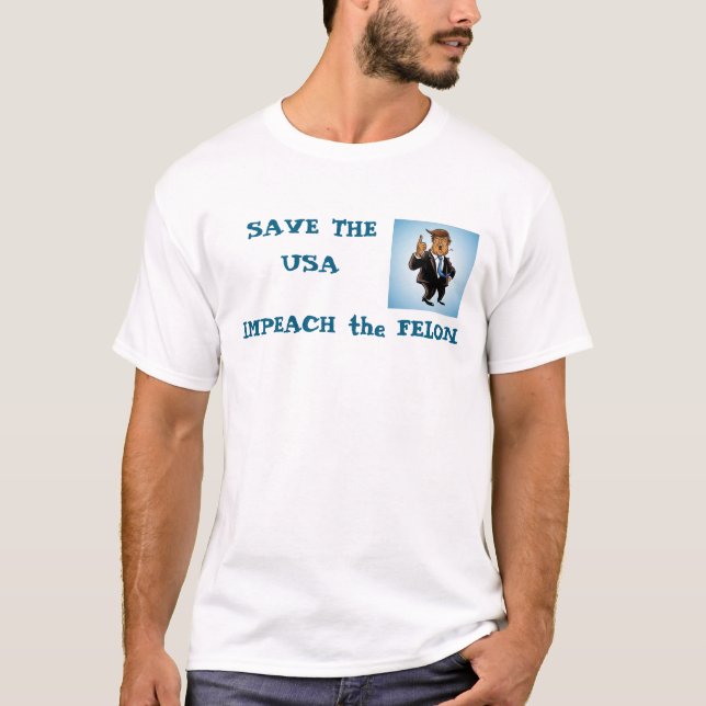 SAVE the USA  t shirt (Front)