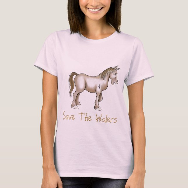 Save The Waler Horse T-Shirt (Front)