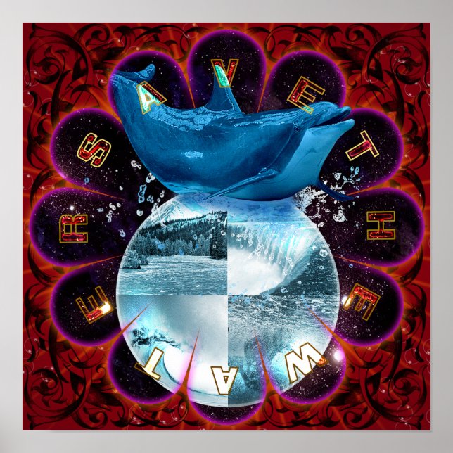 Save The Water - Poster (Front)