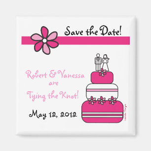 Save the Wedding Date Magnet
