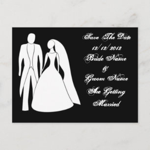 Save The Wedding Date Postcard