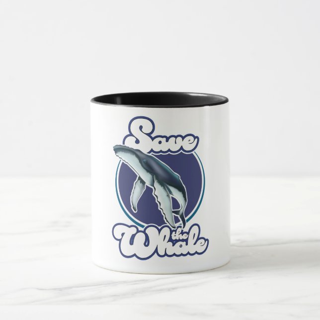 Save the Whale Mug (Center)