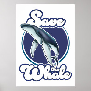 Save the Whale Poster