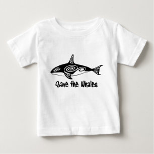Save the Whales Baby T-Shirt
