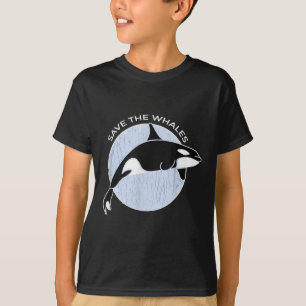 Save The Whales I Ocean Environmental Protection I T-Shirt