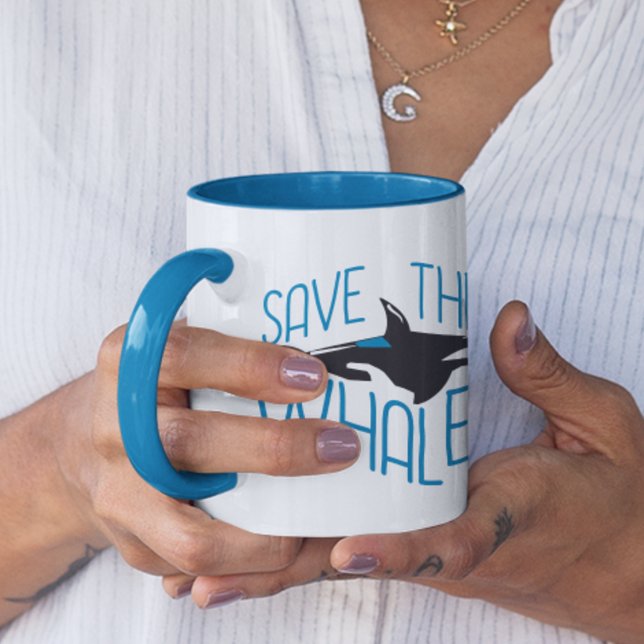 Save the Whales Mug (Creator Uploaded)