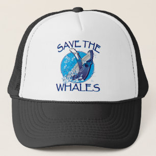 Save the Whales Trucker Hat