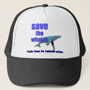 Save The Whales Trucker Hat