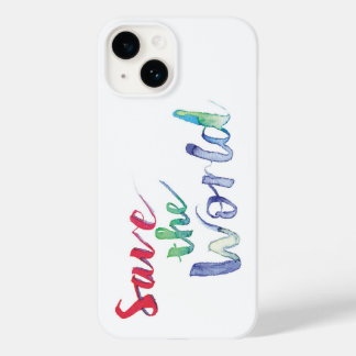 Save the World iPhone Case