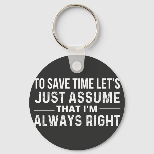 save time key ring (Front)