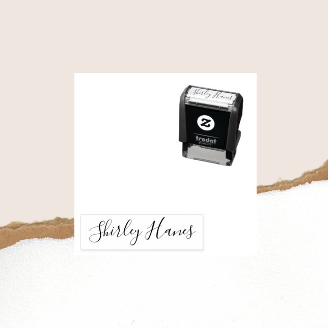 Save Time Signature Self-inking Stamp (Creator Uploaded)